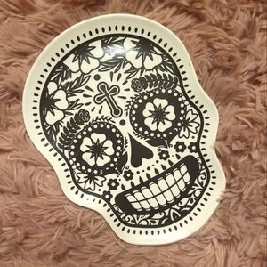Black and White Sugar Skull Tray